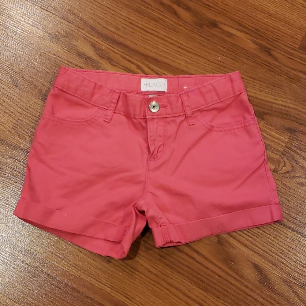PLACE Pink Shorts (Size 6X/7)
